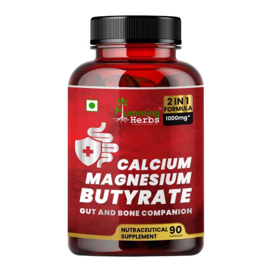 Picture of Calcium Magnesium Butyrate with Elemental Calcium - 90 Capsules