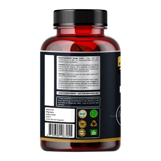 Humming Herbs Nattokinase+ Supplement Back Label