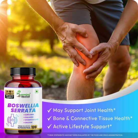 Humming Herbs Boswellia Serrata for Active Lifestyle and Daily Wellness