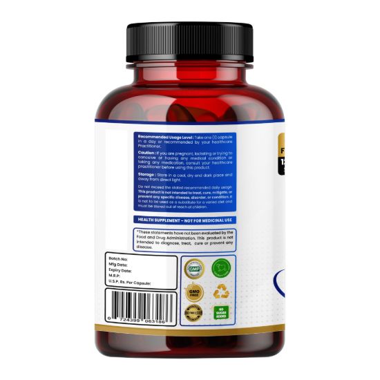 Humming Herbs Nurolift Daily Supplement Bottle Back Label