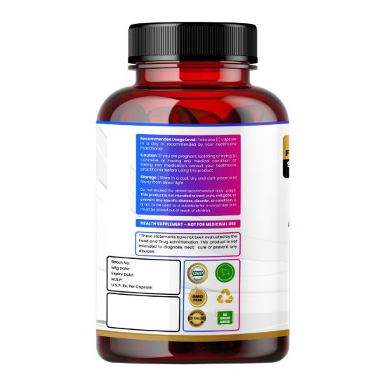 Humming Herbs Pulmo Ease Supplement Back Bottle View