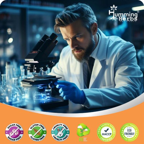 Humming Herbs Gut Feel Probiotic Lab Tested Quality Assurance Image