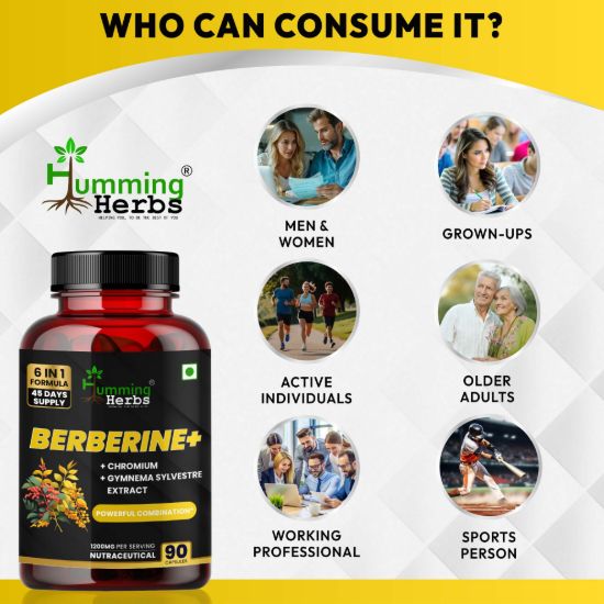 Humming Herbs Berberine Plus Who Can Consume Image