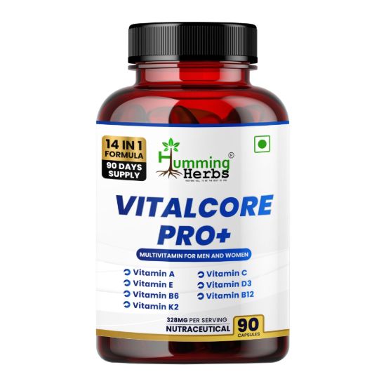 Humming Herbs VitalCore Pro+ 14-in-1 Multivitamin – Front View