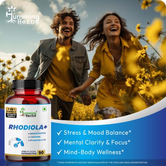 Humming Herbs Rhodiola Plus for Daily Balance and Active Living