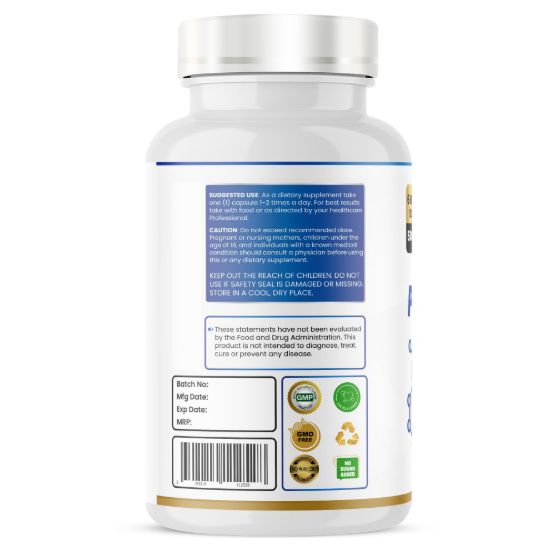 Picture of Potassium Citrate 500mg Supplement – 180 Capsules (6 Month Supply) for Bone Health, Nerve Function & Metabolism Support