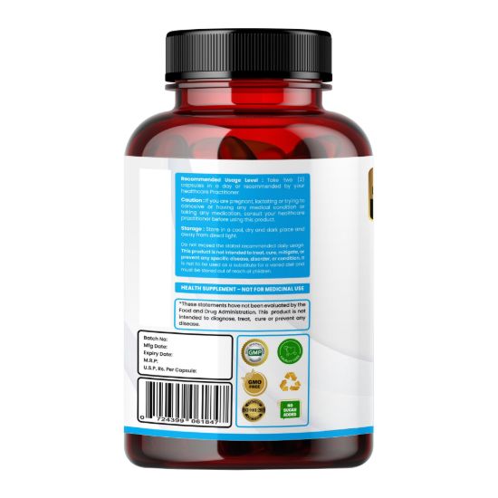 Picture of TUDCA+ Liver Care Supplement - 7-in-1 Formula with Milk Thistle, Dandelion & Ashwagandha - 1200mg Per Serving - 90 Capsules