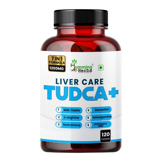 Picture of Liver Care TUDCA+ (500mg) - 7-in-1 Formula with Milk Thistle, Dandelion & Ashwagandha - 120 Capsules