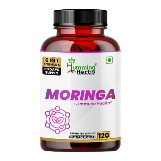 Picture of Moringa 6-in-1 Formula Capsules for Immune Health - 120 Capsules (60 Days Supply)