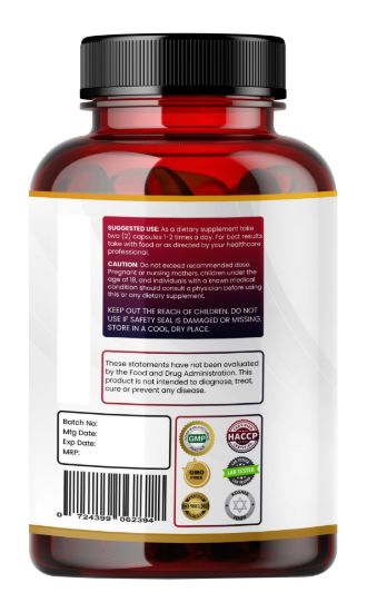 Picture of Humming Herbs TUDCA 1000mg Supplement - 90 Capsules for 45 Days Supply