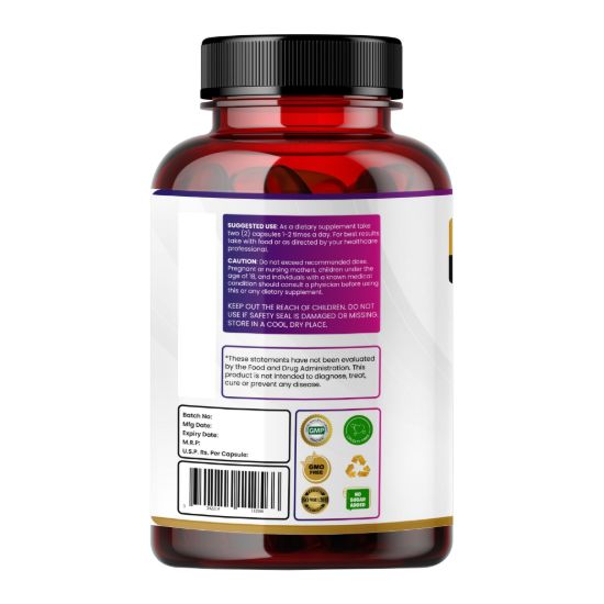 Picture of Humming Herbs Milk Thistle Extract 5-in-1 Formula - 180 Capsules (90 Days Supply)