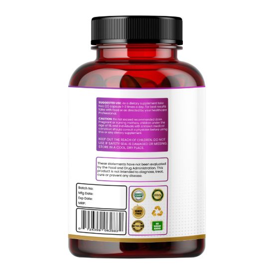 Picture of Lactase Enzyme 1000mg – 90 Capsules for Lactose Intolerance Support & Dairy Digestion