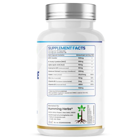 Picture of InoBalance Pro+ | 9-in-1 Nutraceutical Formula with NAC, CoQ10, Shatavari & Vitamins | 180 Capsules (90 Days Supply)