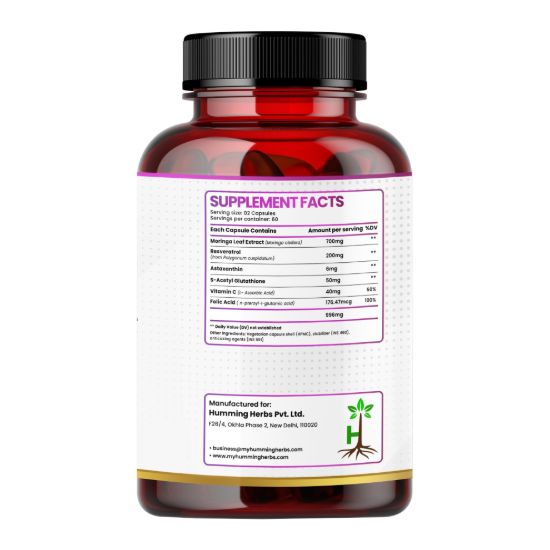 Picture of Moringa 6-in-1 Formula Capsules for Immune Health - 120 Capsules (60 Days Supply)