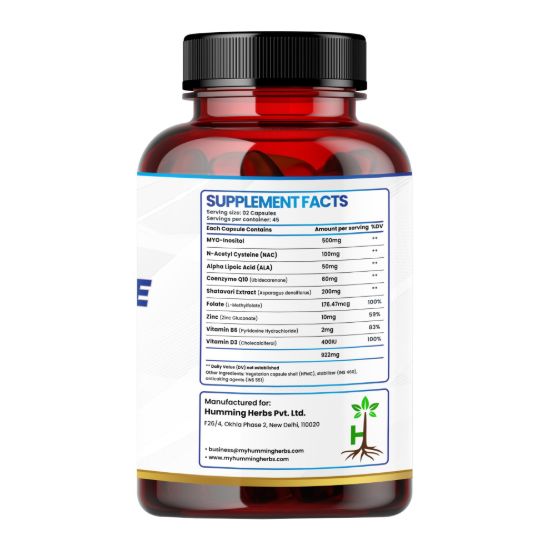 Picture of Inobalance Pro+ | 9-in-1 Nutraceutical with NAC, CoQ10, Shatavari & Vitamin B6 D3 | 90 Capsules