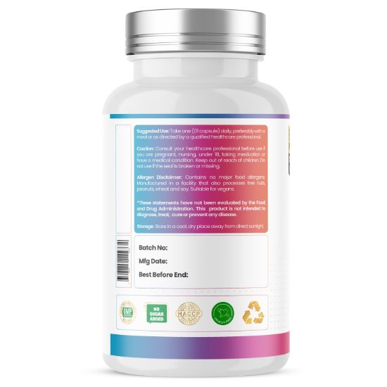 Humming Herbs® NAC 400mg with Alpha Lipoic Acid, 120 Capsules — suggested use and warnings panel