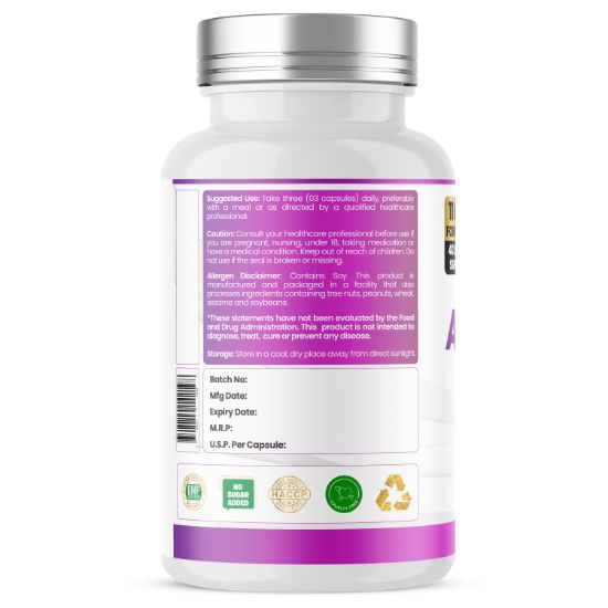 Humming Herbs® Alpha-GPC Complex, Lion's Mane 11-in-1, 120 Caps — suggested use and warnings panel